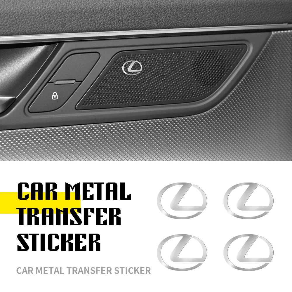 

Car Interior Nickel Sticker Badge Emblem Dashboard Auto Decoration For LEXUS RX300 RX330 RX350 IS250 LX570 is200 is300 ls400 ES