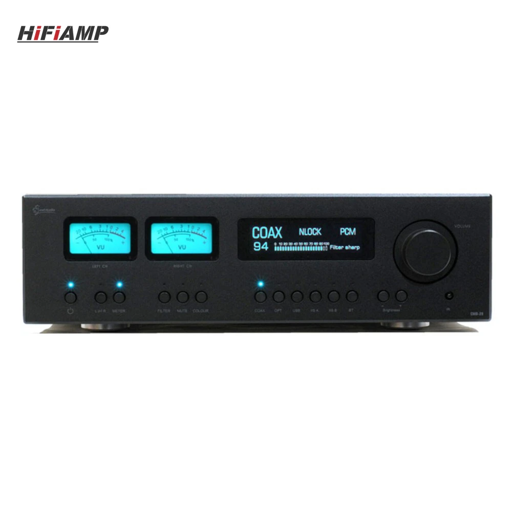 Leafaudio CMD29 Dual AK4499EX DSD Балансный аудиодекодер DAC с Bluetooth и синим VU-метром (art.: 3920da3e2f6f3) - 3920da3e2f6f3