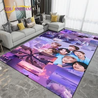 kpop star bangtan boys area rug largecarpet rug for living room bedroomkitchen bathroom doormat non slip floor mat fans gift
