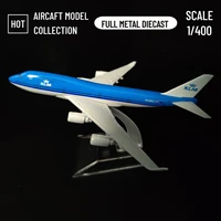 scale 1400 metal aircraft replica royal dutch klm airlines model 6 inches aviation diecast home office ornament miniature toys