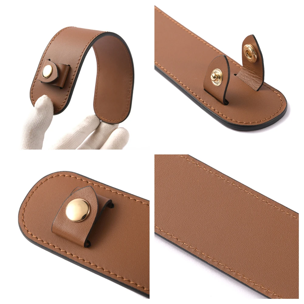 

Bag Strap Decompression Shoulder Pads NEVERFULL Handle Fixing Clip Bag Accessories Wide Durable Leather Bag Strap Shoulder Rest