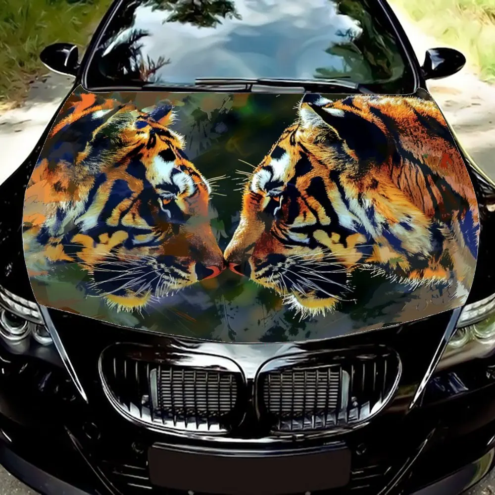 Комплект автомобильных наклеек Ultimate Tiger — материалы руководство по установке