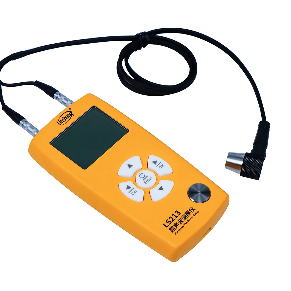 

LS213 Best Price Handheld Ultrasonic Thickness Probe Gauge Meter Measuring Tool Suppliers Manufacturers Factory Linshang