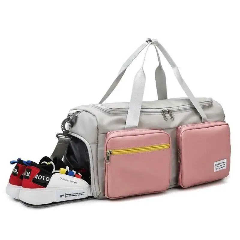 

Large Capacity Sports Women Bag Gym Fashion Waterproof Travel Men's Backpack Multifunction Fitness Training Yoga Mat Duffle Bags