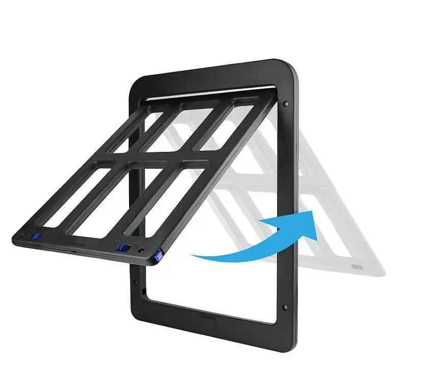 

Дверь для входной двери Pet, автоматическое закрытие, легкая установка, безопасная откидная дверь, товары для кошек
