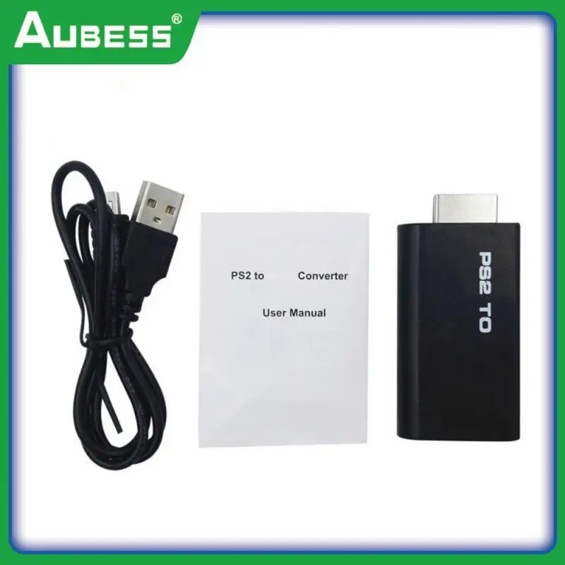 

Compatible Converter Supports All Ps2 Display Modes Adapter With Audio Outpu 480i/480p/576i Audio Video Converter Ps2 To