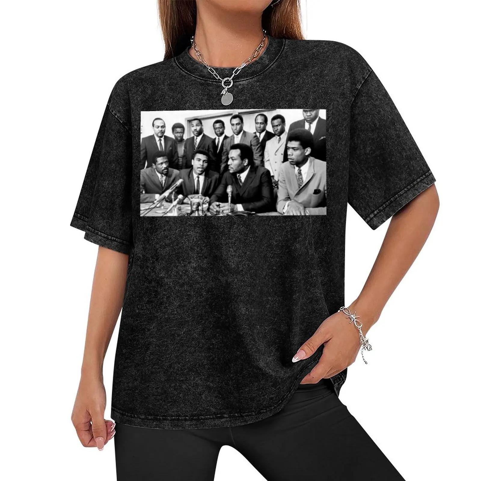 The Cleveland Summit Classic E T-Shirt дизайнерские рубашки больших размеров для мужчин