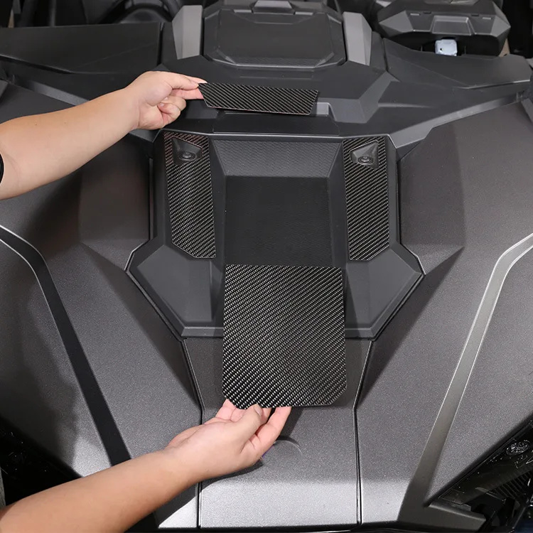 Автомобильный головной убор для Polaris knife RZR PRO XP UItimate лист из углеродного волокна