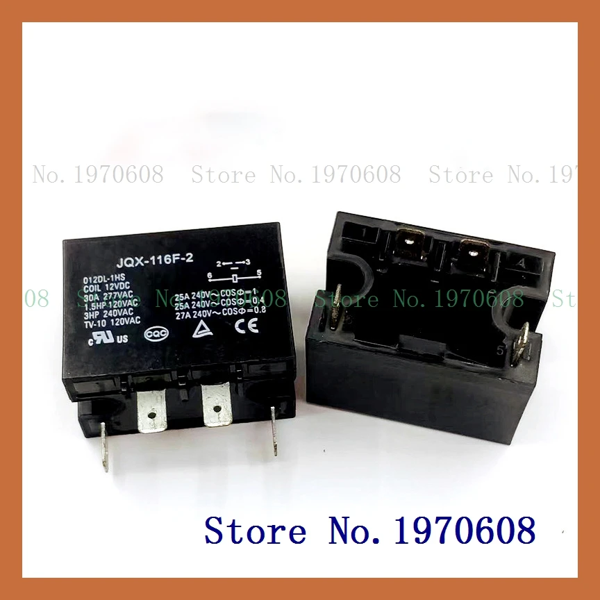 JQX-116F-2 012DL-1HS 12V 30A DIP-4