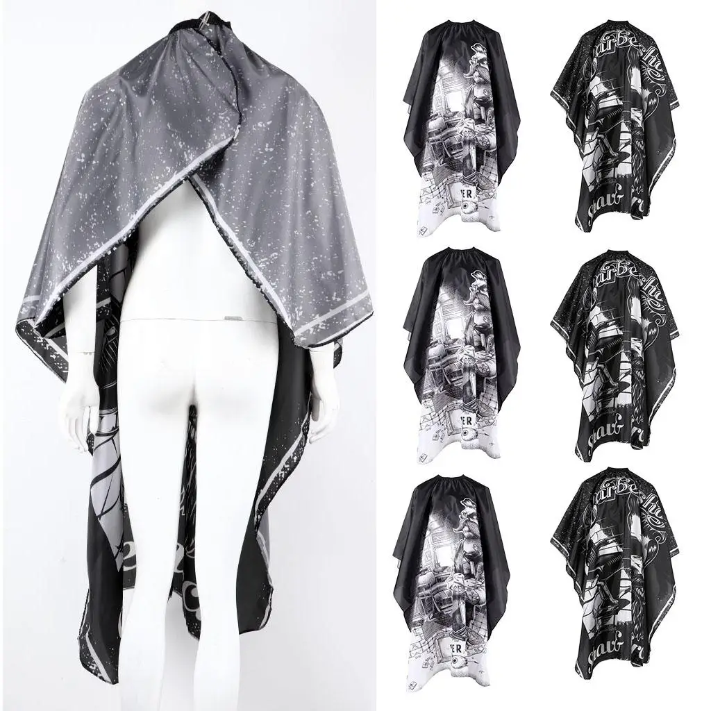 

6X Hair Cutting Gown Hair Salon Apron Cloths Hairdresser Barber