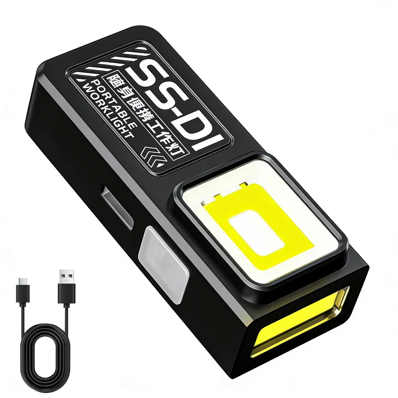 

NEWBIRTH Мини Фонарик COB 800 Лм USB-C