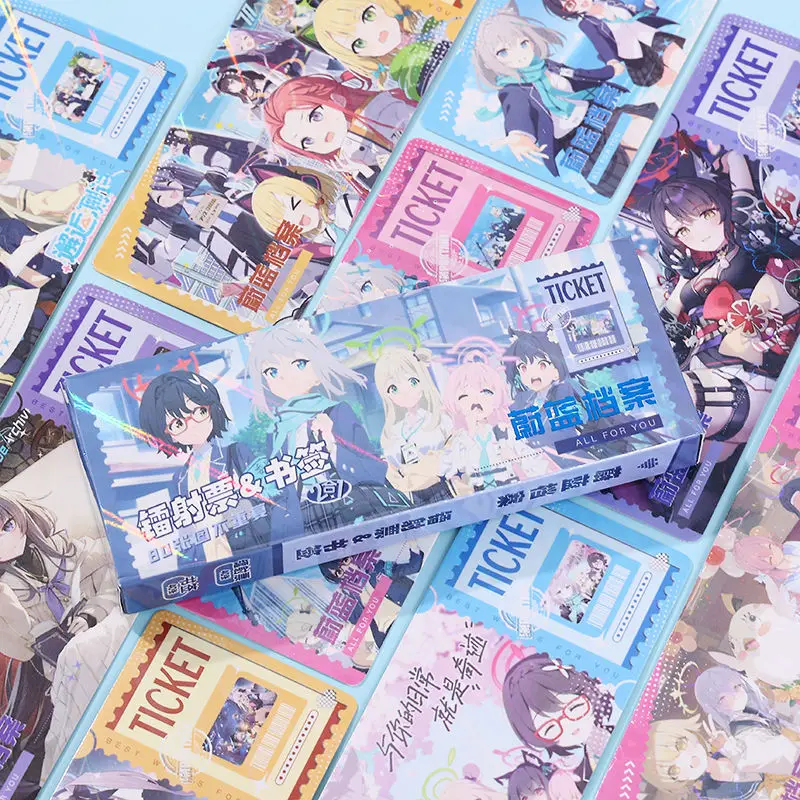 40 шт. аниме синий архив Takanashi Hoshino Laser Lomo Card Photocard HD маленький альбом фотокарточки