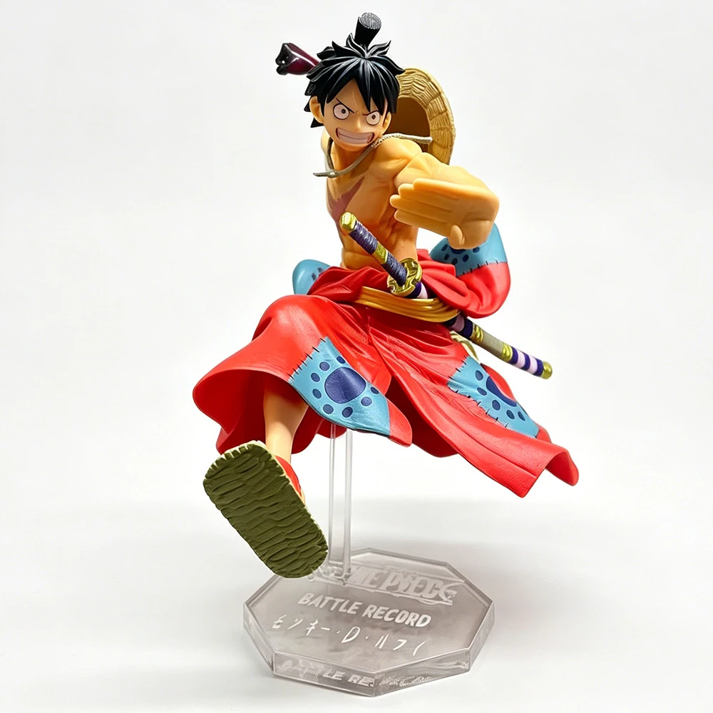 Фото Фигурка Monkey D. Luffy 16 см, аниме ONE PIECE, коллекционная модель, игрушка-персонаж, подарок, коллекция, ПВХ №5