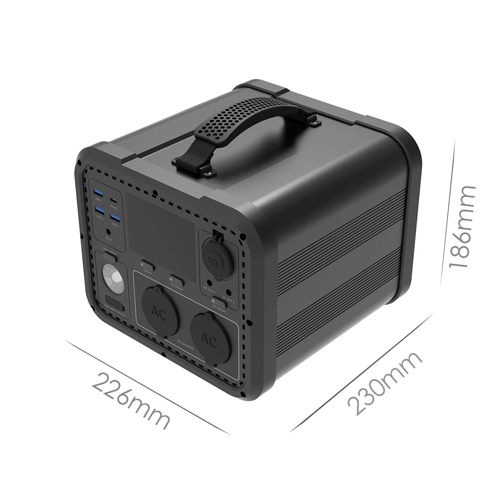 

mini portable power station 12V 30Ah portable UPS back up battery