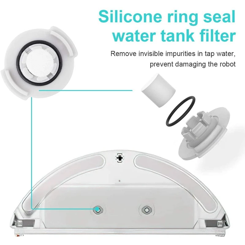 Комплект запасных частей для робота-пылесоса Roborock S6 MaxV Pure S5 Max S51 E4 E35 E20 S50 |