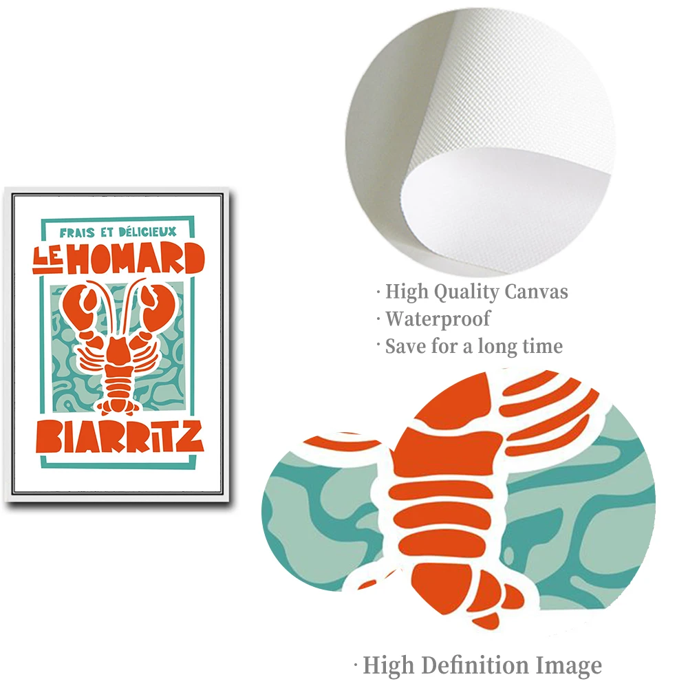 Рисунок 5 - Лобстеры, рамен, настенные плакаты,