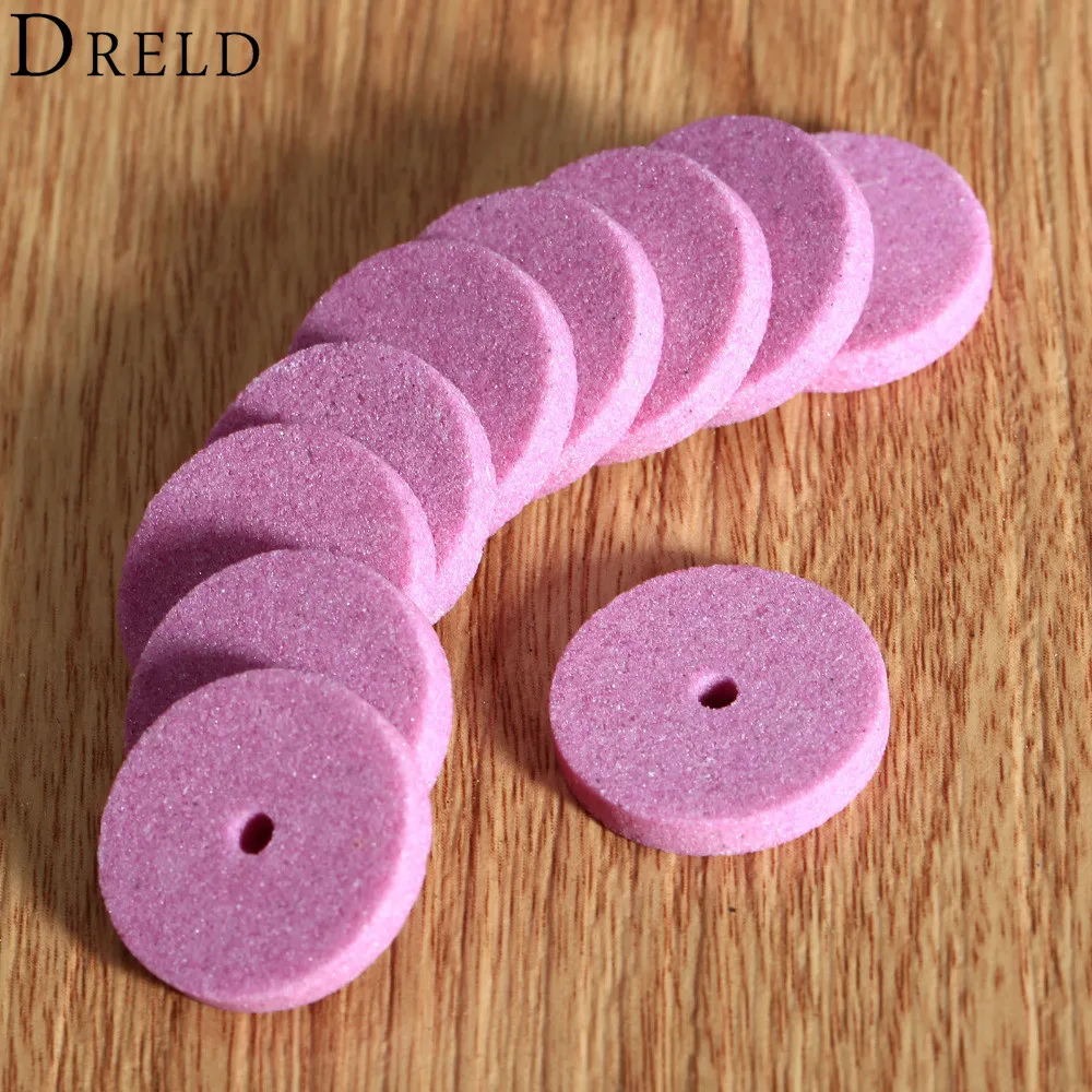 

20Pcs 20mm Mini Grinding Wheel Polishing Pad Mounted Stone For Bench Grinder Dremel Accessory Rotary Tool Abrasive Tools