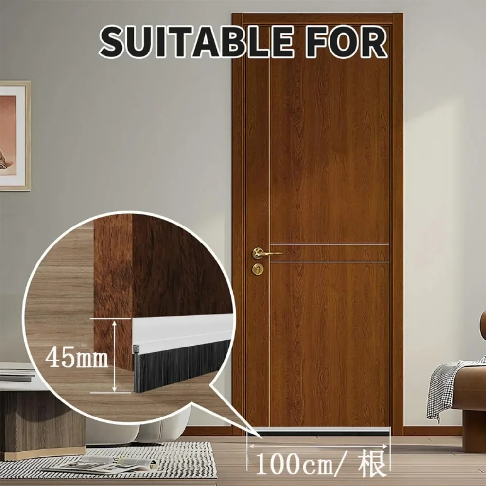 НОВЫЙ жесткий дверной стопор из ПВХ уплотнитель ограничитель сквозняков с