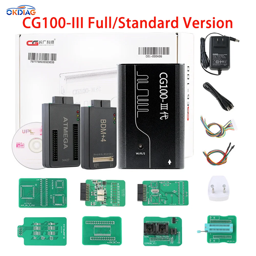 

OKDIAG CG100 Prog III Full Version/Standard Version Airbag Restore Devices Including All Functions of Renesas SRS and Infineon