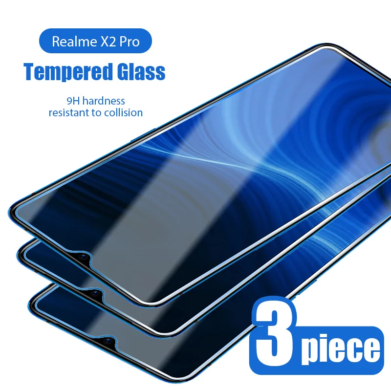 

3PCS Tempered Glass for Realme GT Master Neo 2 2T 8i Screen Protector for 7 8 5G Q3 Pro Q3S C21Y C25S C25Y Glass
