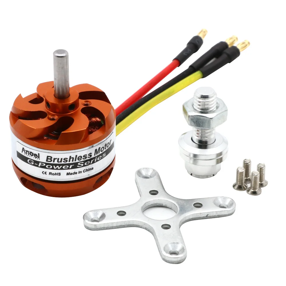 Uangel Anoel D3530 1100KV/1400KV/1700KV 2-4S 5mm Внешний бесщеточный двигатель для мультикоптеров