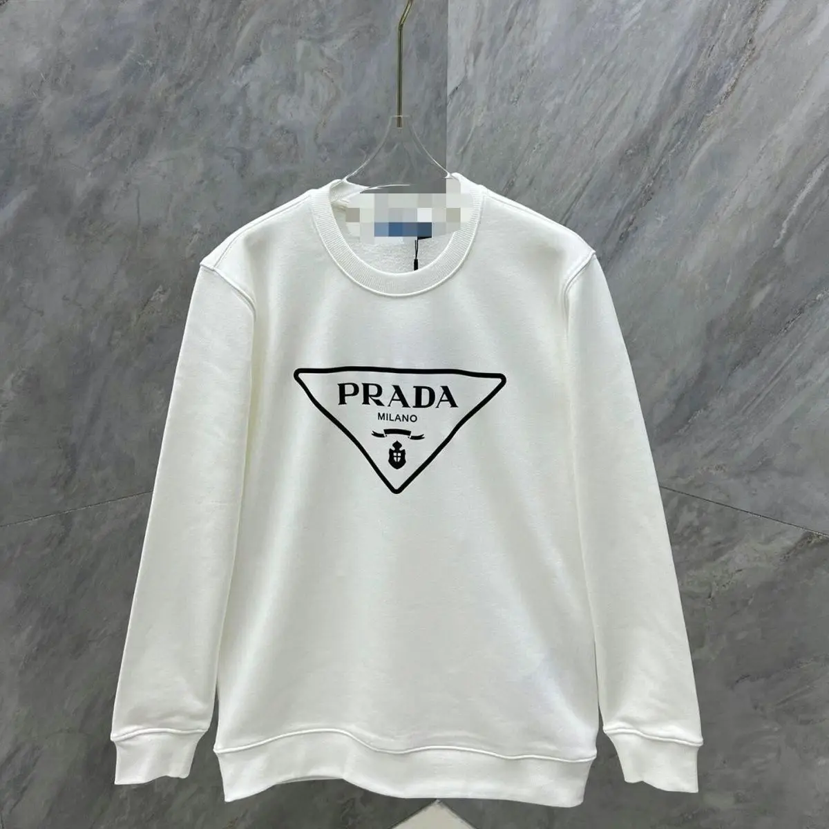 Осенне-зимний повседневный треугольный свитер с круглым вырезом и длинными