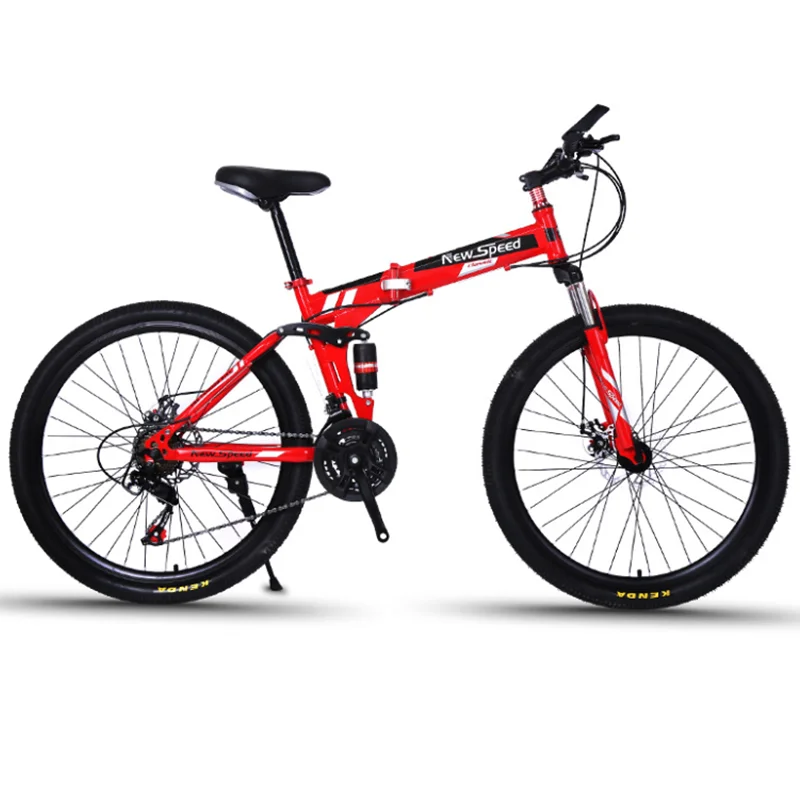 Складной горный велосипед колеса 26 дюймов двойной дисковый тормоз |