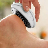 1pcs pedicure foot care tool foot file exfoliating callus cuticleremover home use stainless steel massage care oval egg shape
