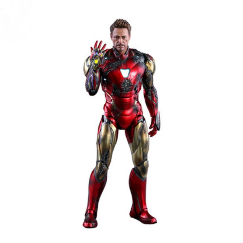 

Фигурка из фильма Marvel «мстители» 1/6: финал Железного человека Mk85, версия с повреждениями при битве, модель из сплава в сборе, искусственный п...