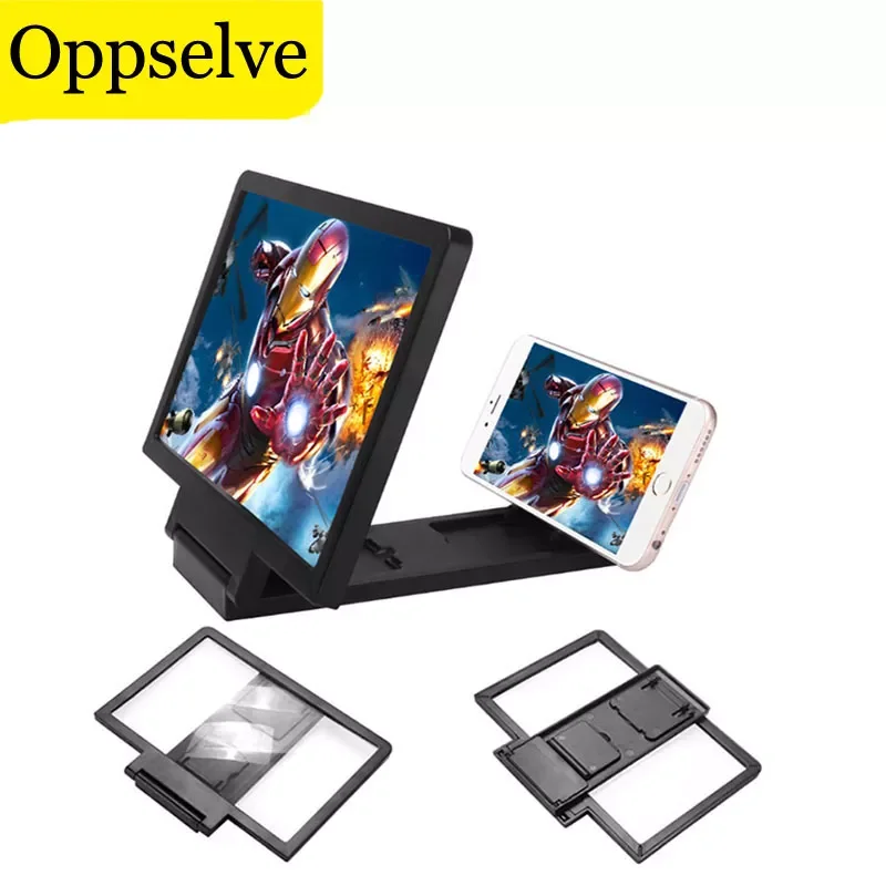 

Mobile Phone Screen Amplifier Cellphone Video Magnifier Desk Holder Desktop Stand For iPhone 13 12 11 Pro Bracket Eye Protector