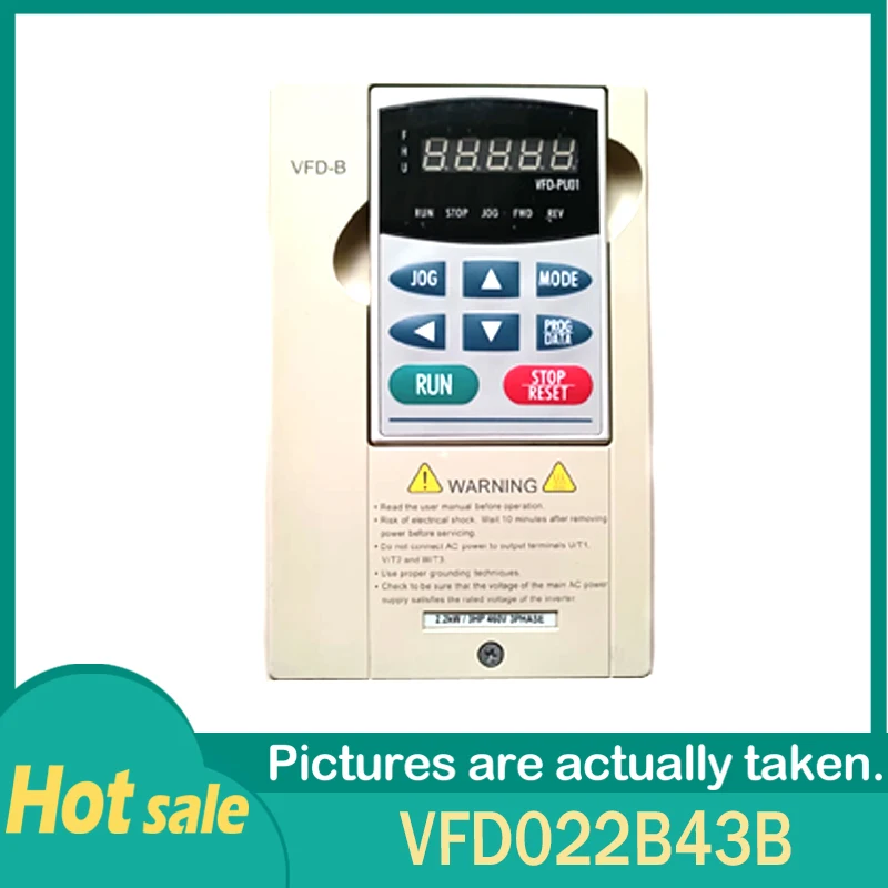 

100% Working VFD022B43B 380V 2.2KW
