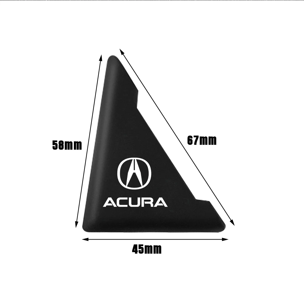 2/4 шт. антистолкновенные Угловые защитные наклейки на автомобильные двери для Kia