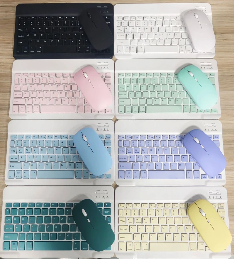 Беспроводная клавиатура с испанской раскладкой для iPad 2024 Air Pro 11 10 9 магнитная