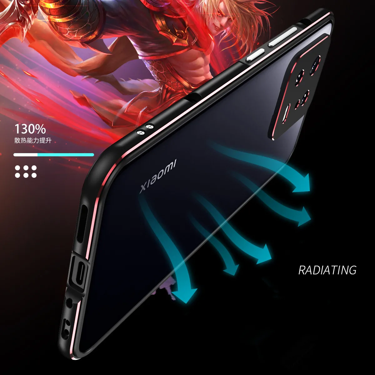 For Xiaomi 13 12 Pro Xiaomi 12x 12s 12t 11 Ultra Aluminum metal bumper Frame Slim Cover phone case + carmera Protector