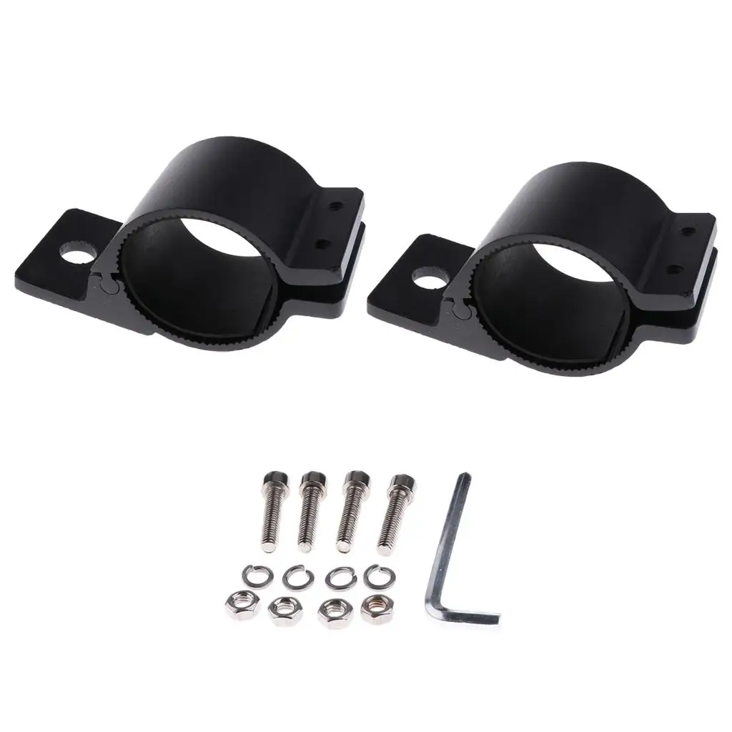 1 пара алюминиевых монтажных кронштейнов светодиодных осветительных полосок