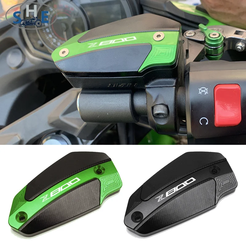 

Логотип Z800 для KAWASAKI Z650 Z800 Z900 VERSYS650 Vulcan S CNC алюминиевая передняя Крышка Резервуара тормозной жидкости крышка цилиндра