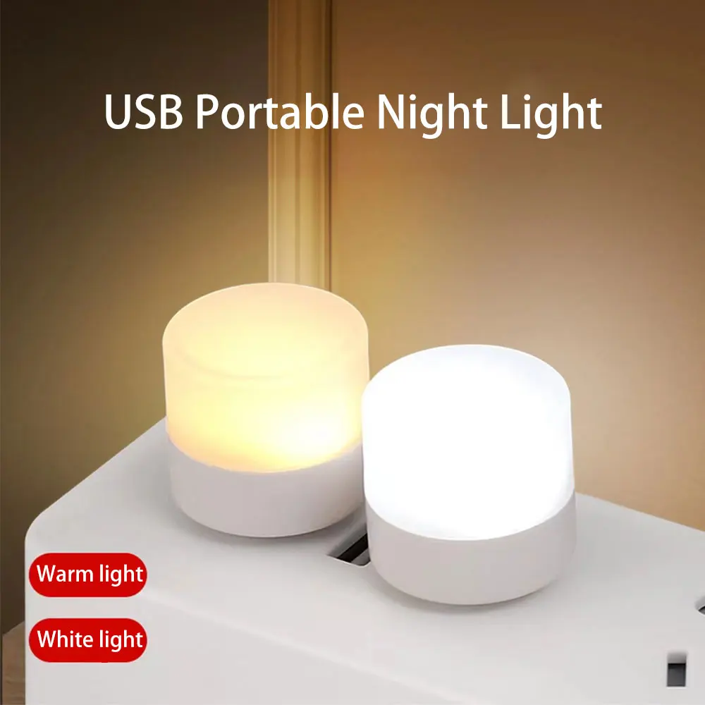 

Super Bright Mini USB Plug Night 5V 1W Light Book Reading Lamp Eye Protection Computer Mobile Power Charging Table Lamp Bedside