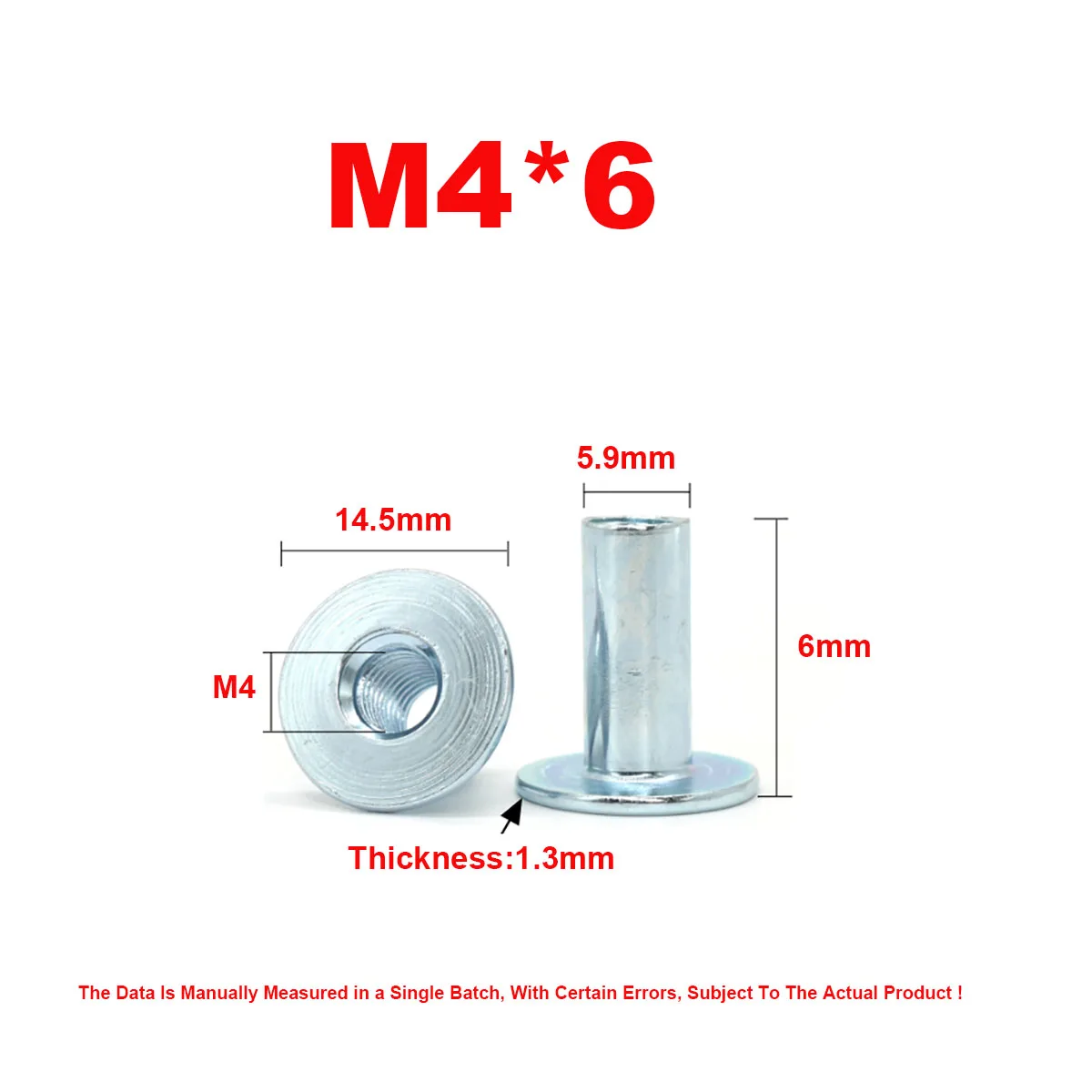 

Утолщенная Т-образная сварная гайка, железная пластина с холодной заголов, стопорное звено, винтовая крышка M4M5M6M8M10