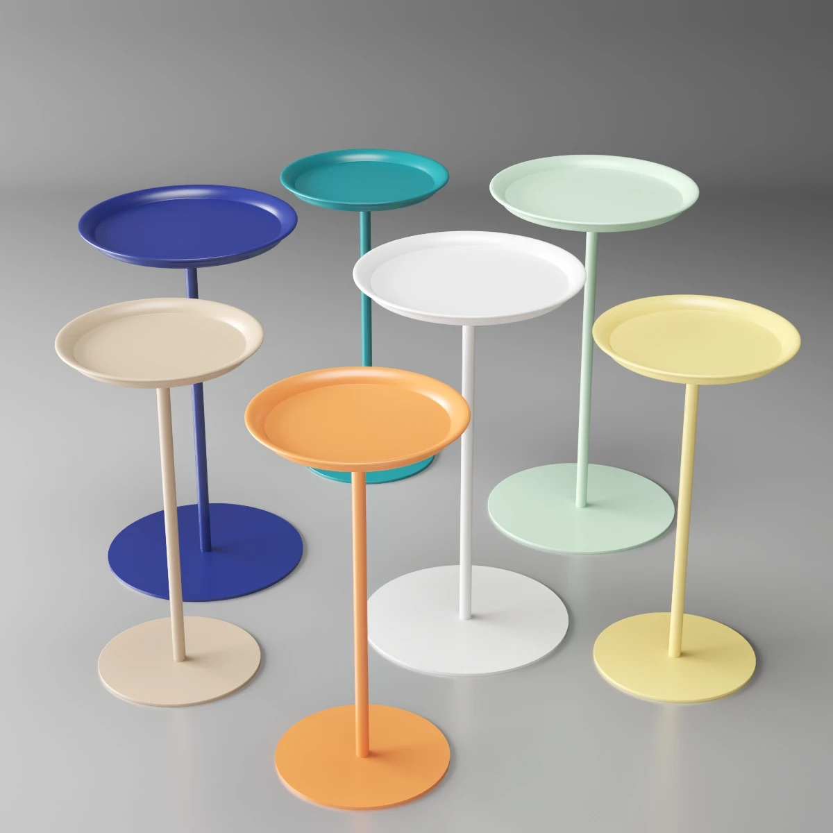 

Danish designer side table ins small round table tea table small family sofa side table Mini coffee table corner table