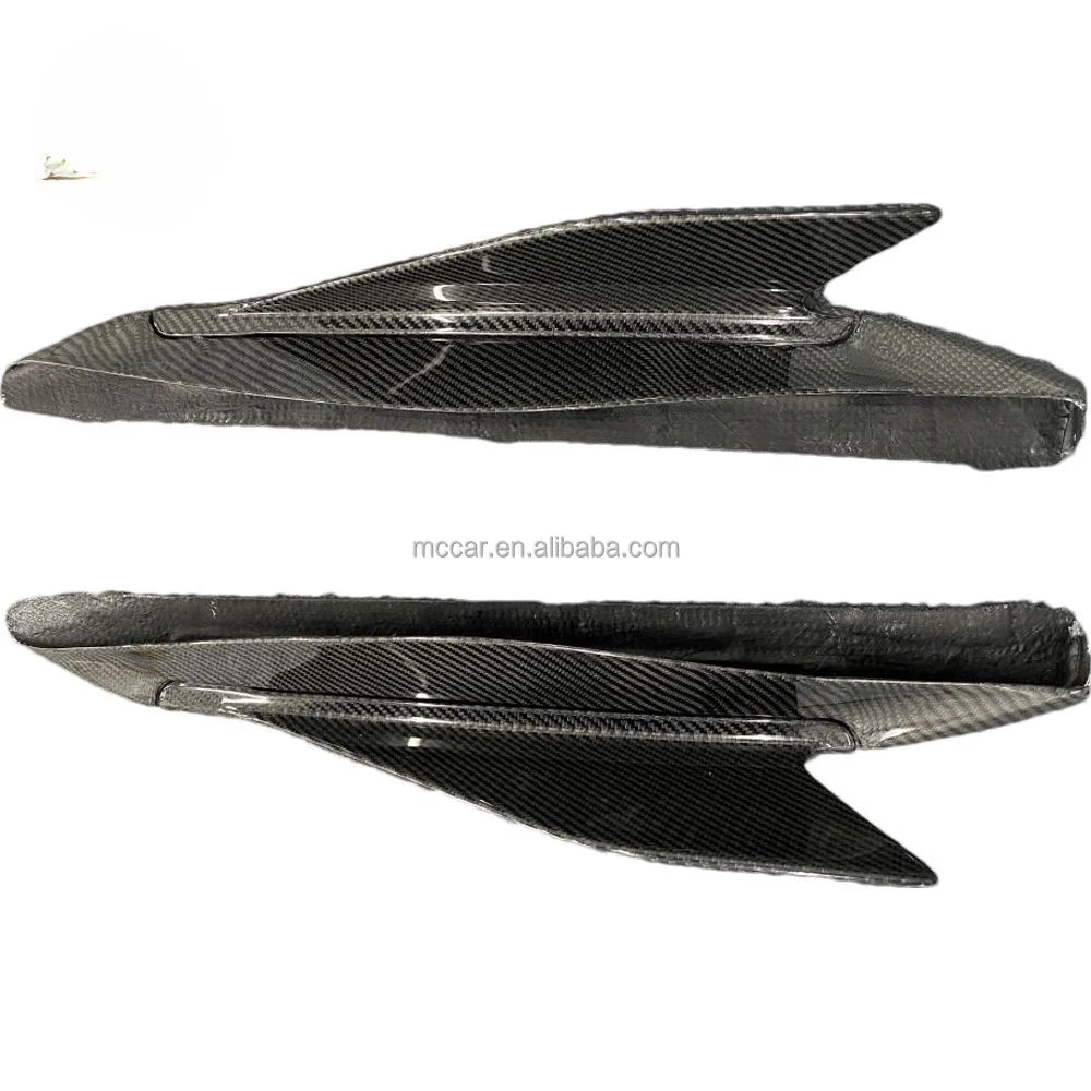 Высококачественная боковая пленка автомобиля угол из углеродного волокна