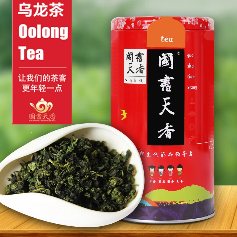 

Fujian, China High Mountain Oolong tea 250g Gift can