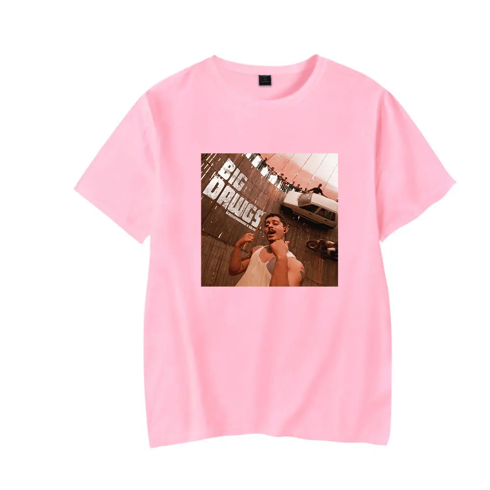 Мужская и женская футболка с принтом коротким рукавом