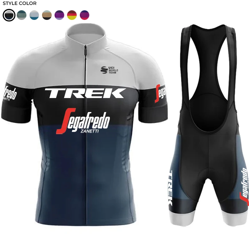 

Cycling Jersey Man Pro Team 2023 Maillot Complete TREK Men Set Men's Clothing Pants Gel Mtb Bike Summer Shorts Uniform Jumper