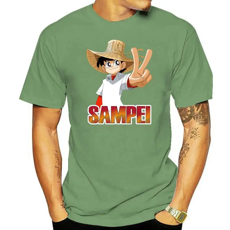 

SAMPEI PESCATORE SANPEI KYOSHIN FISH MANGA CARTOON ANNI 80 T-SHIRT UNISEX Cartoon t shirt men Unisex New Fashion tshirt free
