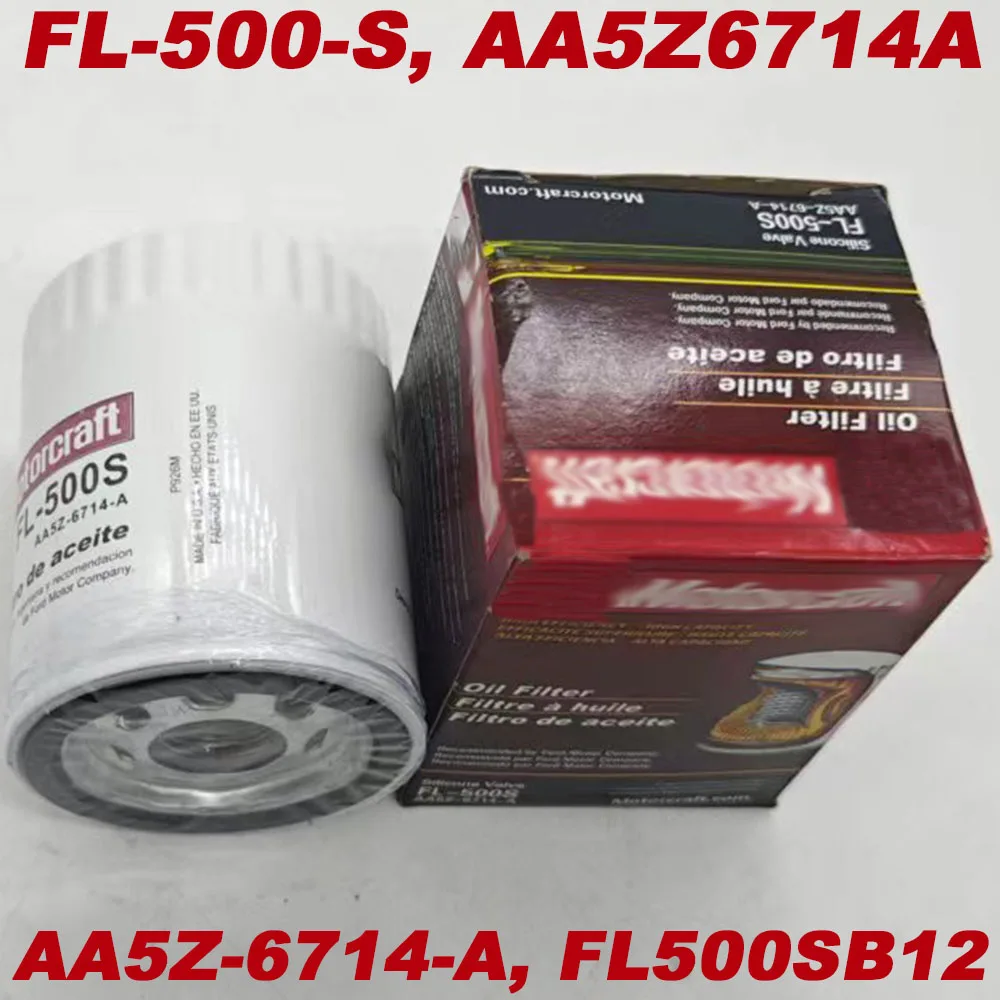 

AA5Z6714A AA5Z-6714-A FL-500-S For Motorcraft Professional Car Engine Oil Filter FL500S X3 For Ford Lincoln W/ Original Packing