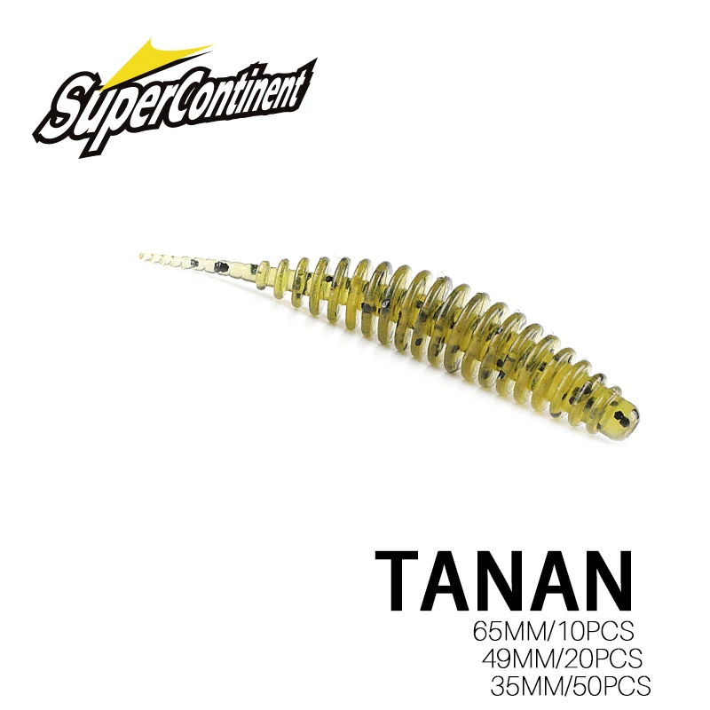 Фото 2020 Горячая Мягкая приманка TANAN 49 мм 65 мм рыболовные приманки Pesca carp рыболовная приманка Isca искусственная PVA №1