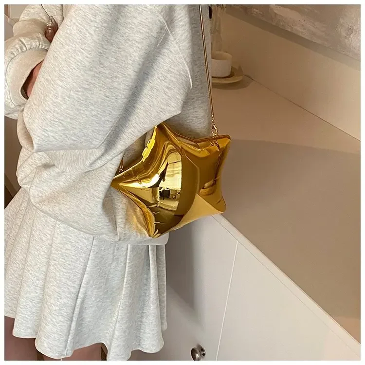 Элегантные женские вечерние сумки с золотой и серебряной цепочкой новинка 2024