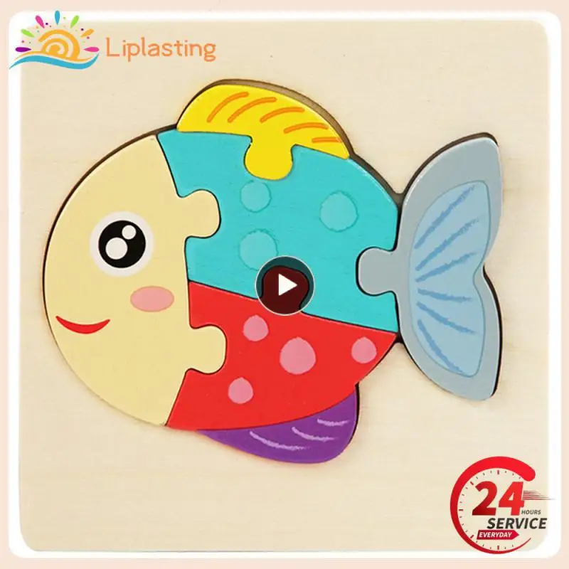 

Toys Stereo Security Children Practical Simple Puzzle Beauty And Health Fashion Early Education Wood Portable Entertainment