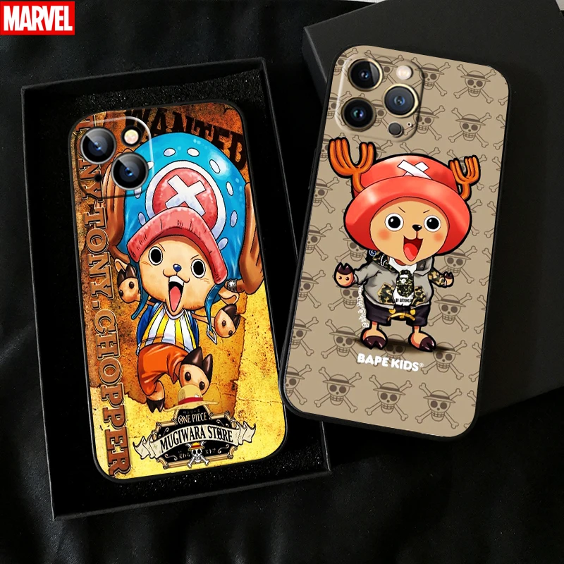 

Anime One Piece Tony Tony Chopper For Apple iPhone 11 12 13 Pro Max 12 13 Mini X XR XS Max SE 6 6S 7 8 Plus Phone Case TPU