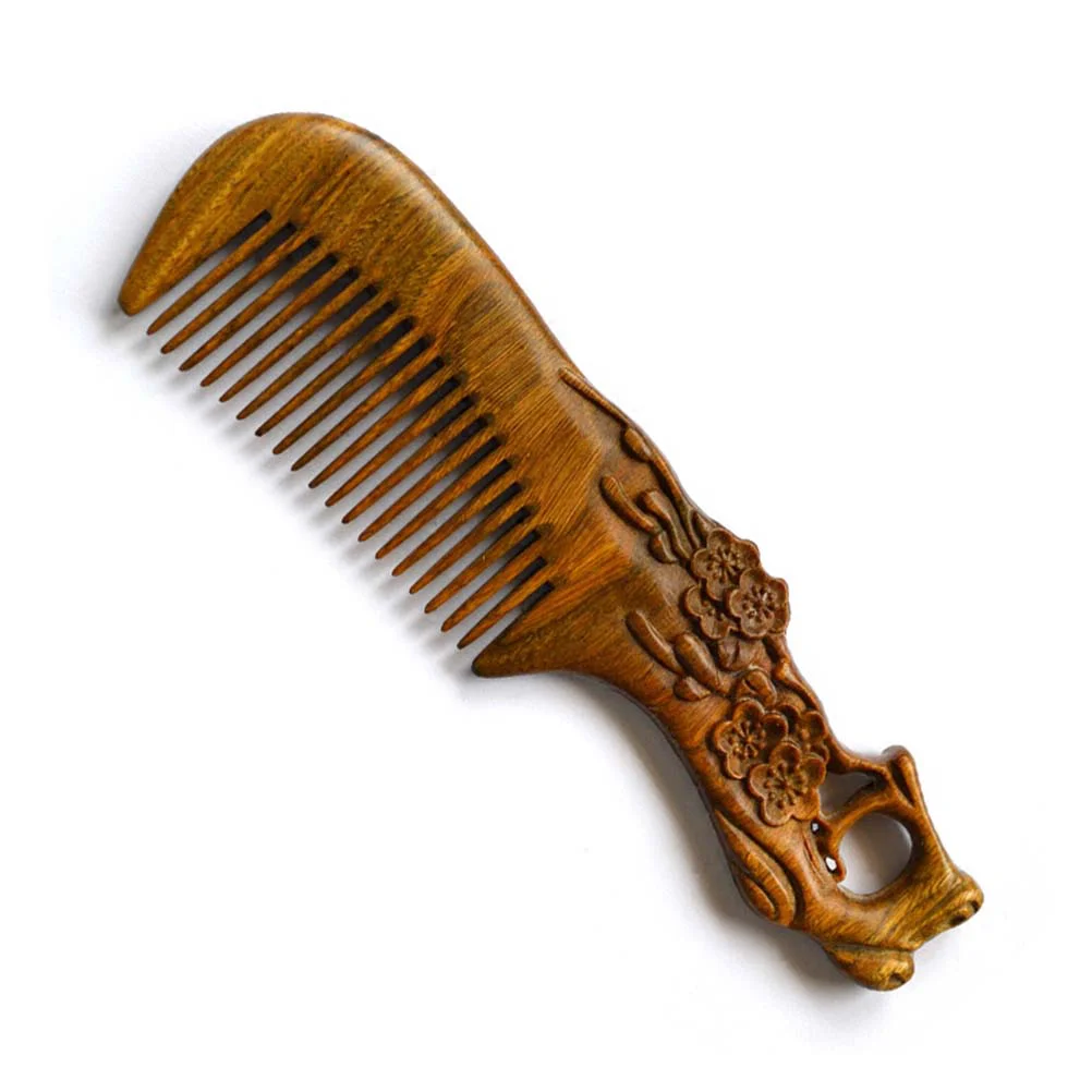 

1pc Sandalwood Comb Hair Care Detangling Natural Anti-static Hair Tool Comb for Men Adults